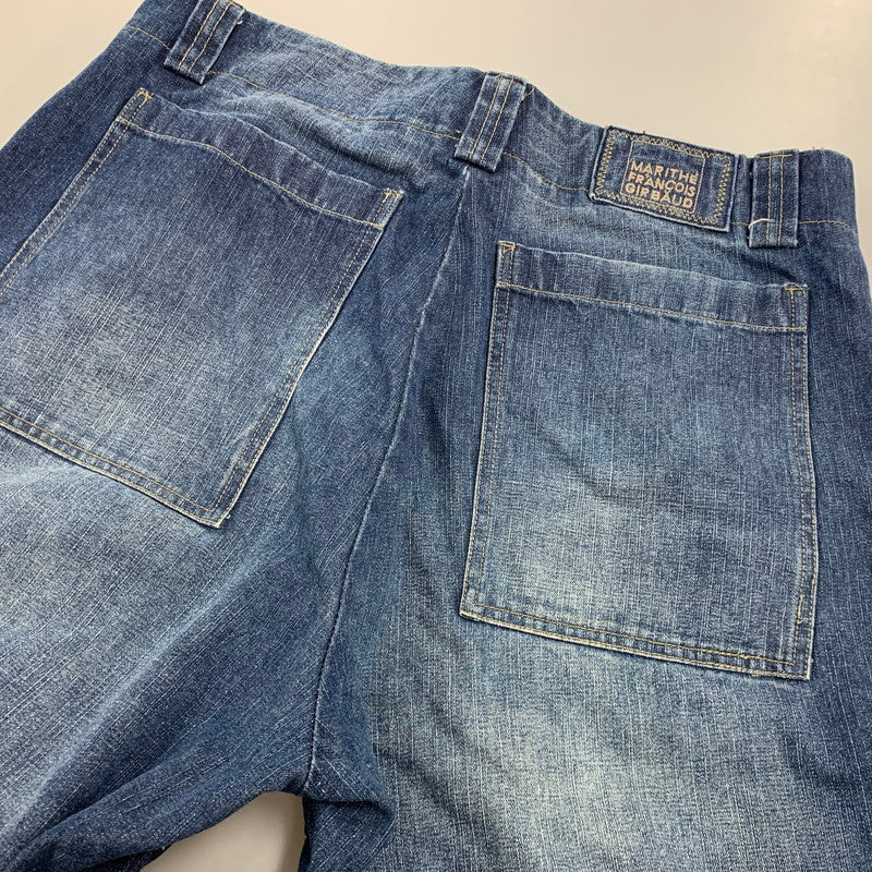 【中古品】【メンズ】 MARITHE FRANCOIS GIRBAUD マリテ フランソワ ジルボー 4319 SHUTTLE PANTS シャトルパンツ ズボン ボトムス 157-260428-ya-07-izu サイズ:36 カラー:インディゴ 万代Net店