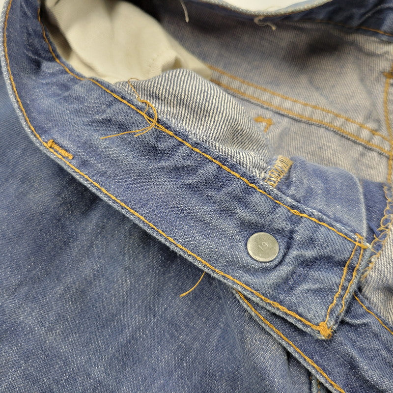 【現状渡し品】【メンズ/レディース】 LEVI'S FOR GALS リーバイス フォー ギャルズ BIG E SCOVILL GARDLOKジップ ZIPPER FLY DENIM PANTS ビッグE スコビル GARDLOKジップ ジッパー フライ デニム パンツ ボトムス 157-260505-kh-05-izu カラー:インディゴ 万代Net店