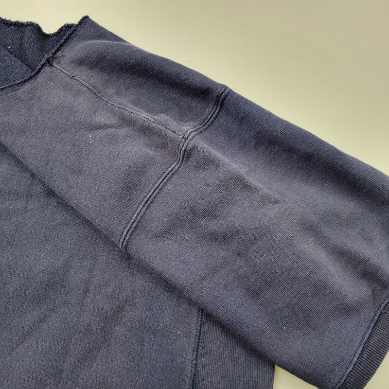 【現状渡し品】【メンズ】 USED SS SWEAT SHIRT ショートスリーブ スウェットシャツ トップス 146-260505-kh-06-izu カラー:ネイビー 万代Net店