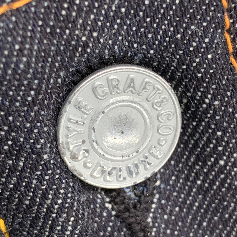 【中古美品】【メンズ】 EVISU エヴィス LOT.2000 NO.2 仙台 PRINT BUTTONFLY DENIM PANTS プリント ボタンフライ デニム パンツ ズボン ボトムス 156-260504-ya-04-izu サイズ:32×35 カラー:インディゴ 万代Net店