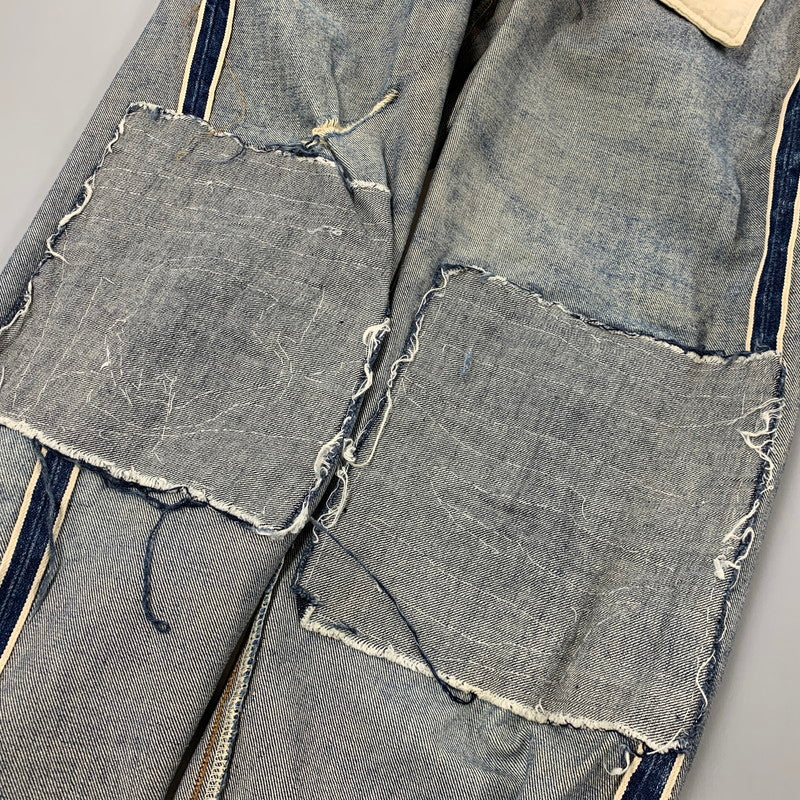 【現状渡し品】【メンズ】 LEVI'S リーバイス USA製 93年製 刻印555 90S 501 DENIM PANTS デニム パンツ ボトムス ズボン 157-260520-cs-02-izu サイズ:W32 L36 カラー:インディゴ 万代Net店