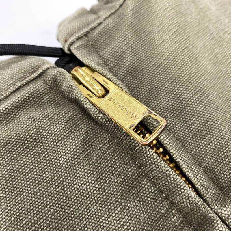 【中古品】【メンズ】 Carhartt カーハート SANDSTONE JACKSON HOODED COAT JACKET SHERPA LINED C95 ARG サンドストーン ジャクソンコート ジャケット メキシコ製 146-260506-as-23-izu サイズ:3XL-TALL カラー:カーキ 万代Net店