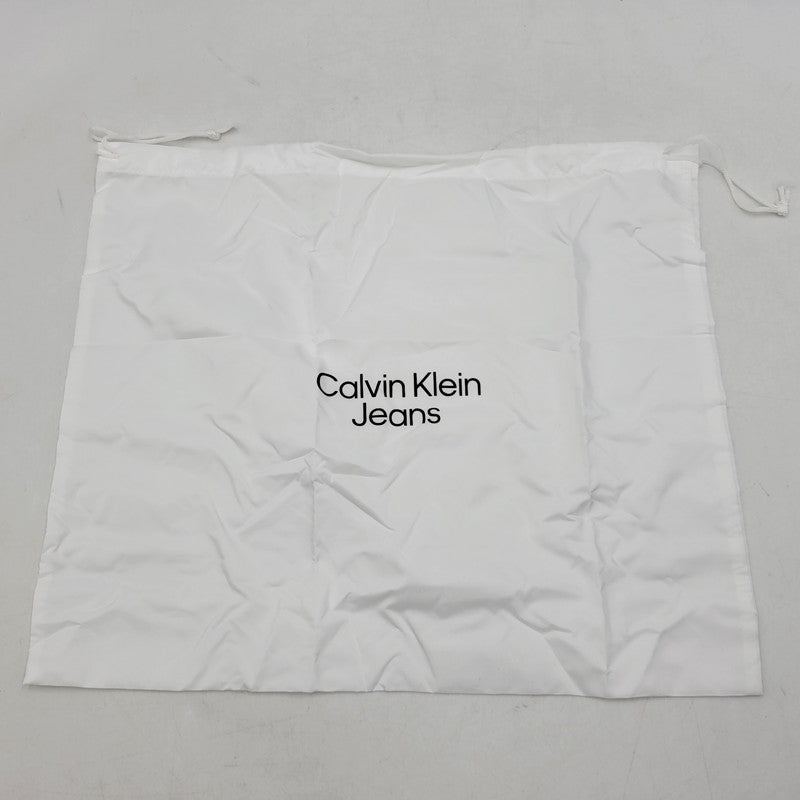 【中古品】【メンズ/レディース】 Calvin klein Jeans カルバンクラインジーンズ HH4106-UB1-OS モノグラムソフトウエストバッグ カバン 鞄 188-260516-as-42-izu サイズ:OS カラー:ブラック 万代Net店