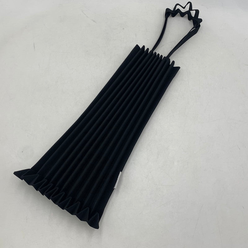 【中古品】【レディース】 ISSEY MIYAKE イッセイミヤケ MI41AG031 TRUNK PLEATS BAG 12 トランク プリーツ バッグ カバン 鞄 188-260507-cs-19-izu カラー:ブラック 万代Net店