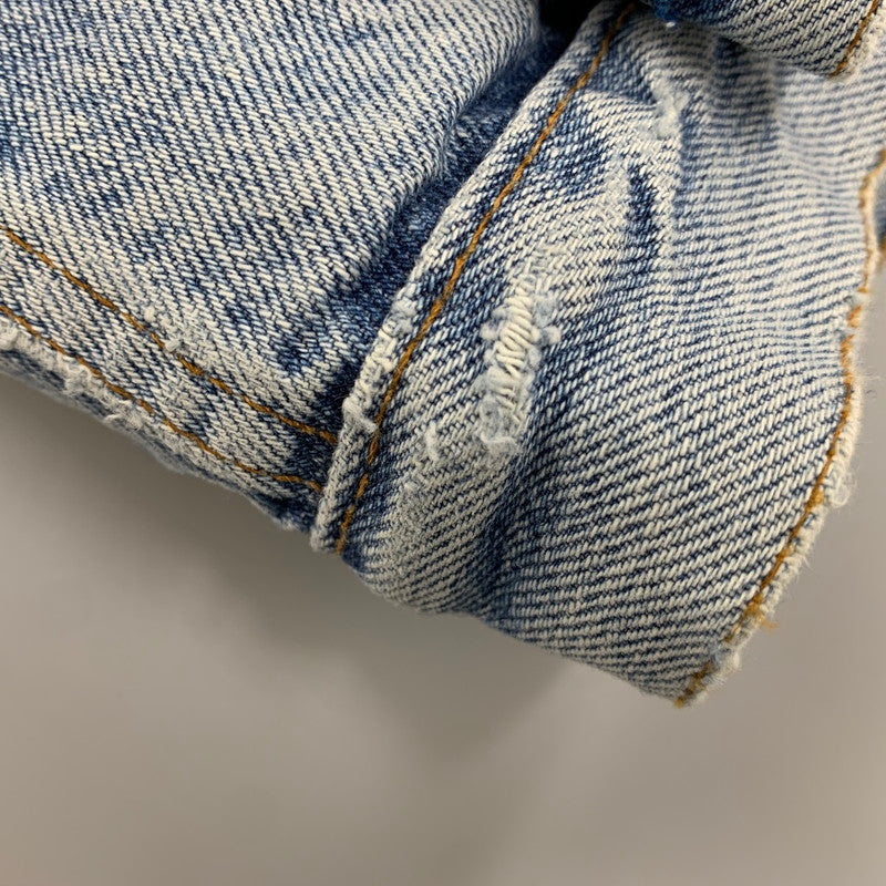 【中古品】【メンズ】 LEVI'S リーバイス 73525-0412 4RH TYPE DENIM JACKET デニム ジャケット アウター 146-260518-ya-02-izu サイズ:L カラー:ライトインディゴ 万代Net店