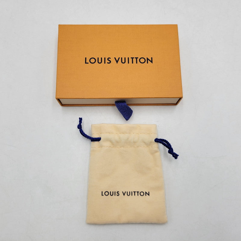 【中古品】【メンズ/レディース】 LOUIS VUITTON ルイ・ヴィトン MP2223 コリエ・LVサテライト ネックレス 179-260508-kh-14-izu カラー:シルバー×ブルー 万代Net店