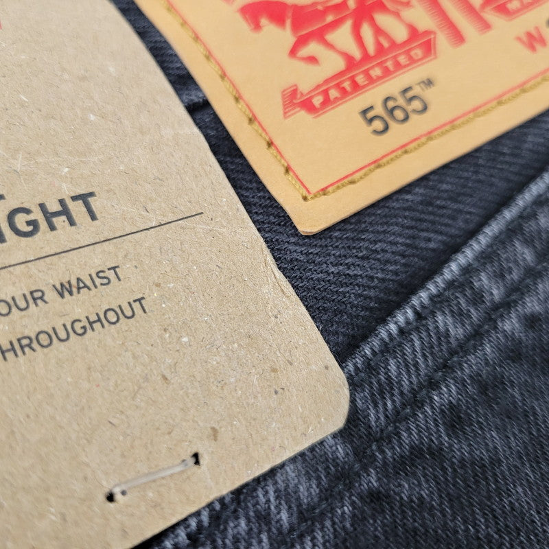 【中古美品】【メンズ】 Levi's リーバイス 565 DENIM PANTS PC9-A7221-0005 デニムパンツ ジーンズ ボトムス 158-260522-as-24-izu サイズ:29×30 カラー:ブラック 万代Net店