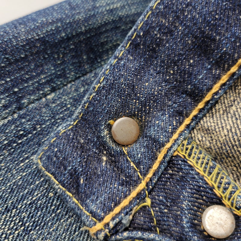 【中古品】【メンズ】 SUGAR CANE シュガーケーン BUTTONFLY DENIM PANTS ボタンフライ デニムパンツ 砂糖黍 ジーンズ ボトムス 156-260522-as-25-izu カラー:インディゴ 万代Net店
