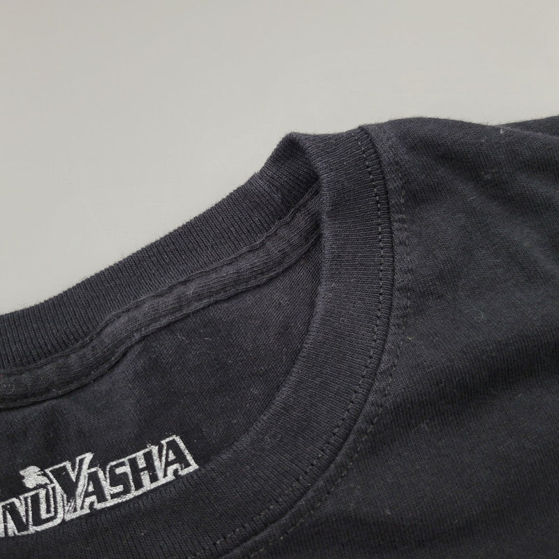 【中古品】【メンズ】 USED INUYASHA 犬夜叉 2009 00S PRINT S/S TEE プリント ショートスリーブ Tシャツ 半袖 146-260522-as-28-izu サイズ:L カラー:ブラック 万代Net店