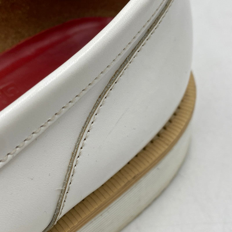 【中古品】【メンズ】 GEORGE COX ジョージコックス × HALLUCI ハルシ TASSEL LOAFERS タッセルローファー シューズ 靴 164-260511-as-09-izu カラー:ホワイト 万代Net店