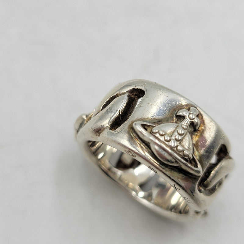 【中古品】【メンズ/レディース】 Vivienne Westwood ヴィヴィアンウエストウッド 925 RING リング 指輪 アクセサリー 182-260512-as-32-izu サイズ:XS カラー:シルバー 万代Net店