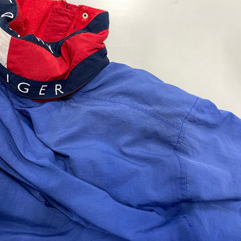 【中古品】【メンズ】 TOMMY HILFIGER トミーヒルフィガー DOWN JACKET ダウンジャケット アウター 146-260524-as-31-izu サイズ:L カラー:ブルー 万代Net店