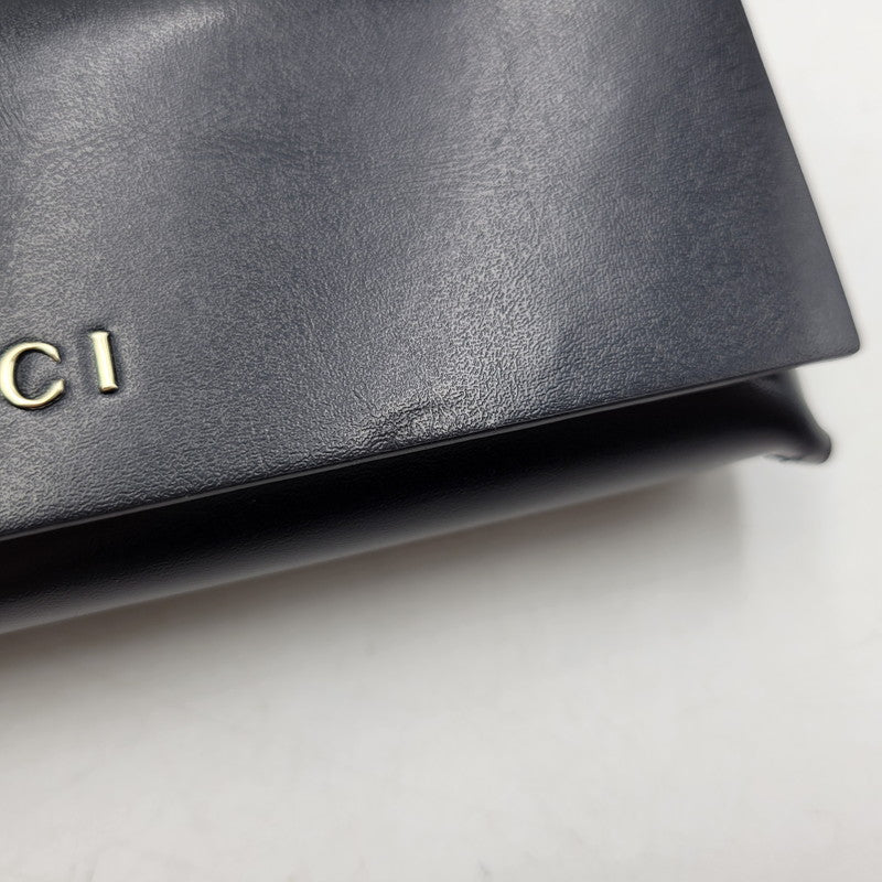 【中古品】【メンズ/レディース】 GUCCI グッチ GG2072SA-002 SQUARE SUNGLASSES スクエア サングラス 183-260513-kh-11-izu サイズ:52□21-145 カラー:ブラック 万代Net店