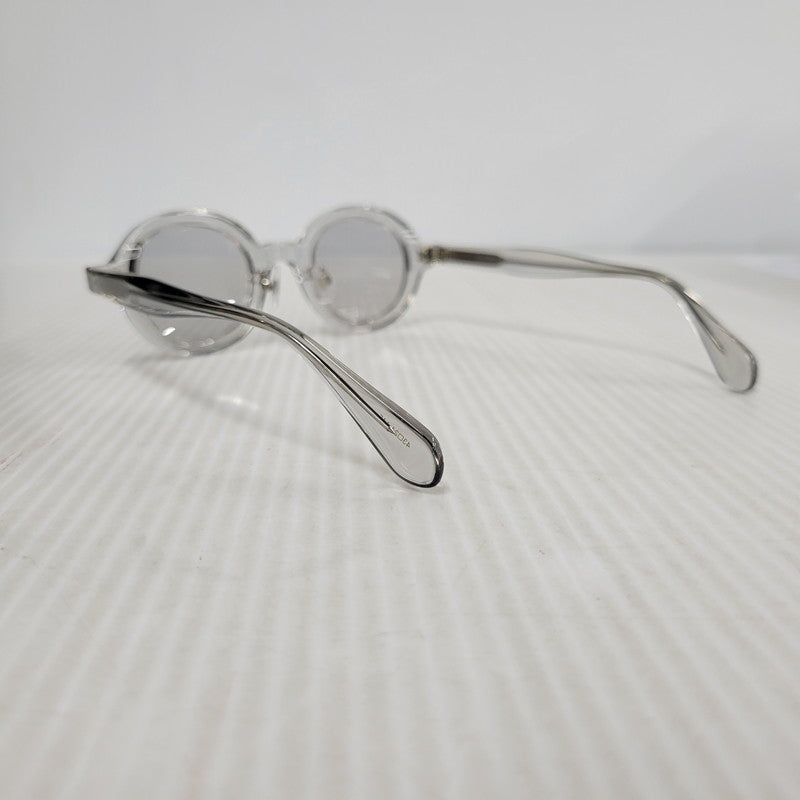 【中古美品】【メンズ/レディース】 AUTHEN AUTHEN オーセンオーセン AA54816 ROUND GRAY ラウンド グレー サングラス 203-260515-cs-06-izu サイズ:43口24-145 カラー:クリアグレー 万代Net店