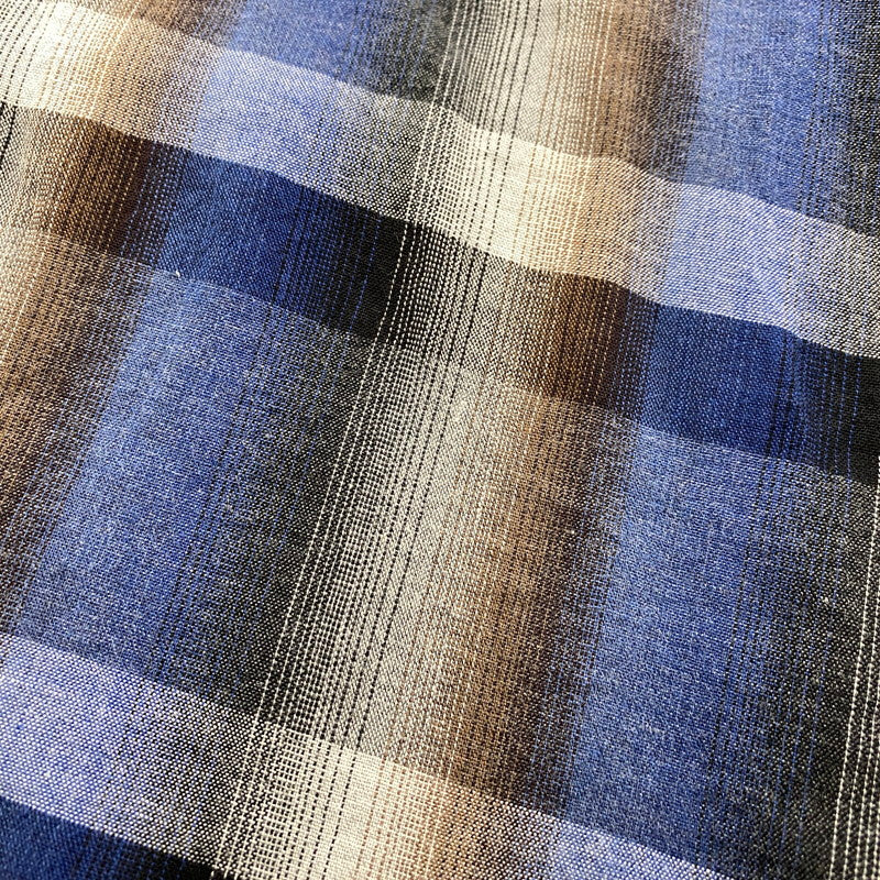 【中古品】【メンズ】 MR.OLIVE ミスターオリーブ MELANGE OMBRE CHECK OVERSIZE BOTTON DOWN SHIRT M-023105 オンブレチェック オーバーサイズ ボタンダウンシャツ 長袖 140-260524-as-27-izu サイズ:M カラー:マルチカラー 万代Net店