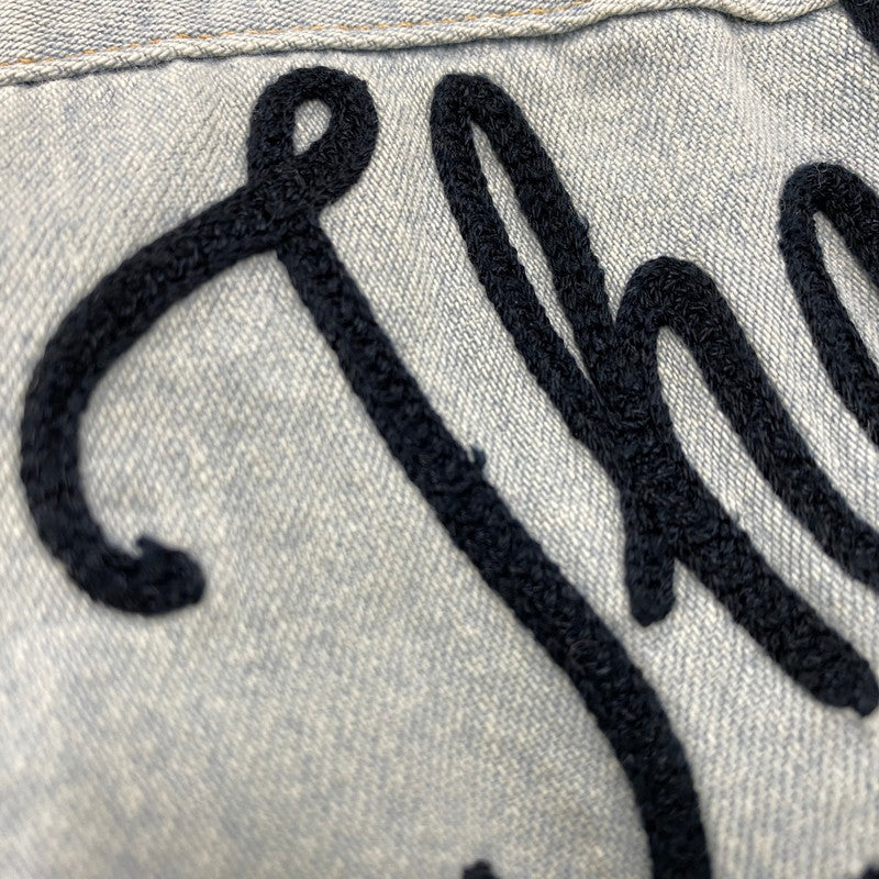 【中古品】【メンズ】 WACKO MARIA ワコマリア WASH DENIM WESTERN SHIRT MARIA 1 14AW-D-SHI-03 ウォッシュ デニム ウエスタンシャツ 長袖 142-260524-as-36-izu サイズ:M カラー:ライトインディゴ 万代Net店