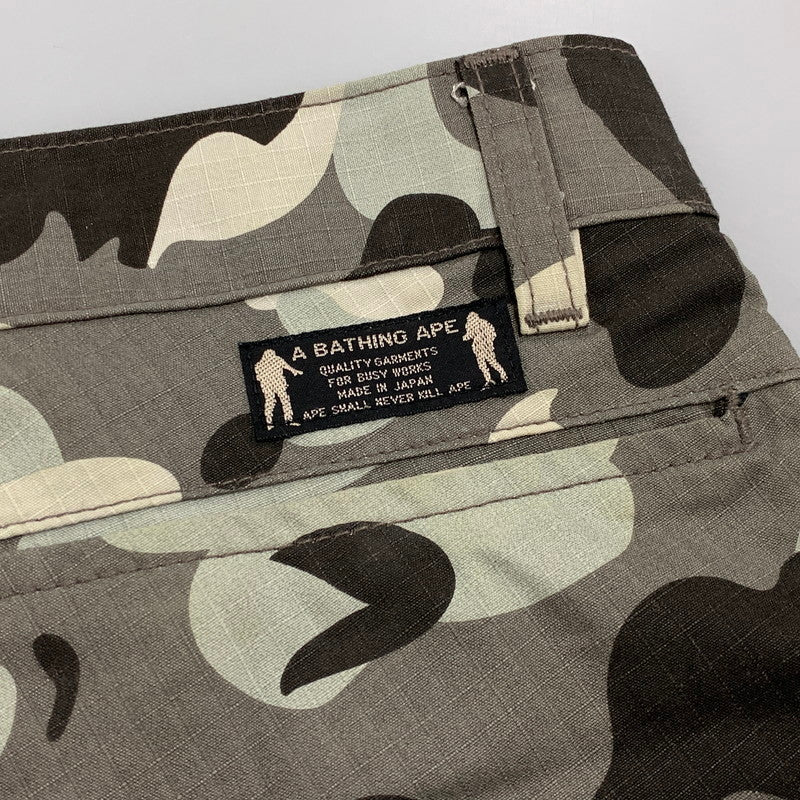 【中古品】【メンズ】 OLD A BATHING APE オールド・ア・ベイシング・エイプ 90S CAMO SHORTS カモ ショーツ ハーフパンツ 153-260526-ya-11-izu サイズ:XS カラー:マルチ 万代Net店