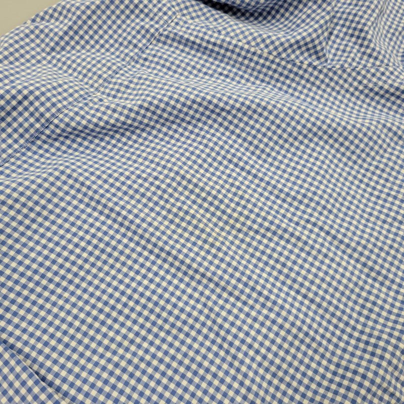 【現状渡し品】【メンズ】 Polo by Ralph Lauren ポロバイラルフローレン CLASSIC FIT GINGHAM CHECK LS BD SHIRT ギンガムチェック ボタンダウン シャツ 長袖 146-260610-as-11-izu サイズ:2XB カラー:ブルー×ホワイト 万代Net店