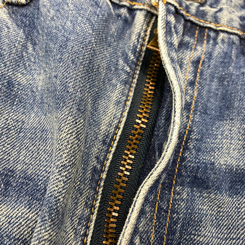 【中古品】【メンズ】 DOUBLE WORKS ダブルワークス ZIPFLY DENIM PANTS ジップ フライ デニム パンツ ボトムス ズボン 156-260527-cs-08-izu サイズ:34 カラー:インディゴ 万代Net店