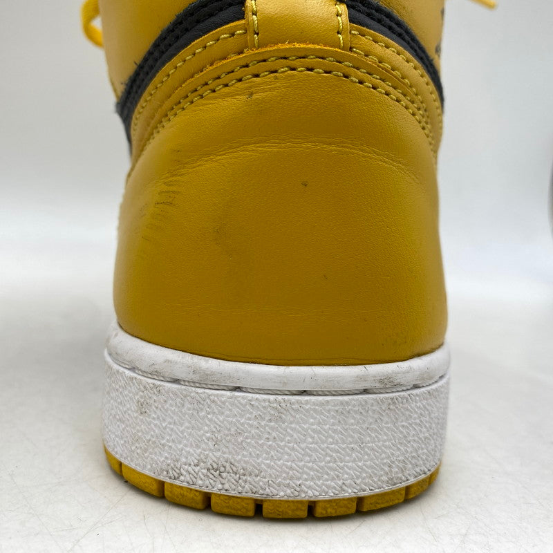【中古品】【メンズ】 NIKE ナイキ 555088-701 AIR JORDAN 1 HIGH OG エア ジョーダン ワン ハイ オージー スニーカー シューズ 靴 160-260527-cs-11-izu サイズ:27cm カラー:POLLEN/WHITE-BLACK 万代Net店
