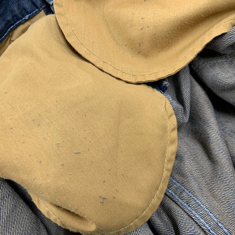 【中古品】【メンズ】 PELLE PELLE ペレペレ PAINT TAPERED DENIM PANTS ペイント テイパード デニム パンツ ズボン ボトムス 157-260528-ya-04-izu サイズ:42×34 カラー:インディゴ 万代Net店