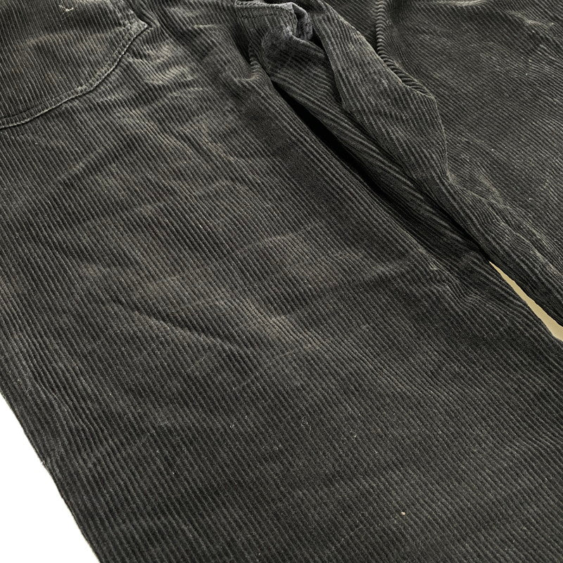 【中古品】【メンズ】 FREAK'S STORE フリークスストア × I NEED YOU BABY アイニーヂューベイべー 23AW-120SET CORDUROY WIDE PANTS SET-UP セットアップ 147-260529-ya-11-izu サイズ:L カラー:ブラック 万代Net店