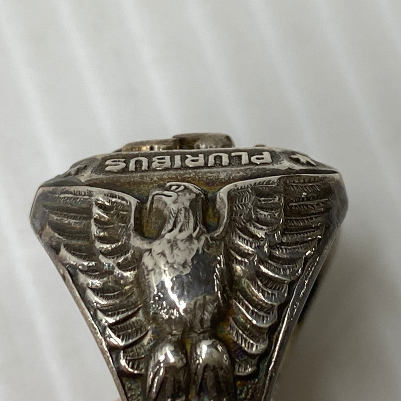【中古品】【メンズ】 U.S.NAVY ユーエスネイビー STERLING スターリング 推定40’~50’S JO刻印 ANCHOR RING アンカー リング 指輪 アクセサリー 192-260603-cs-09-izu カラー:シルバー 万代Net店