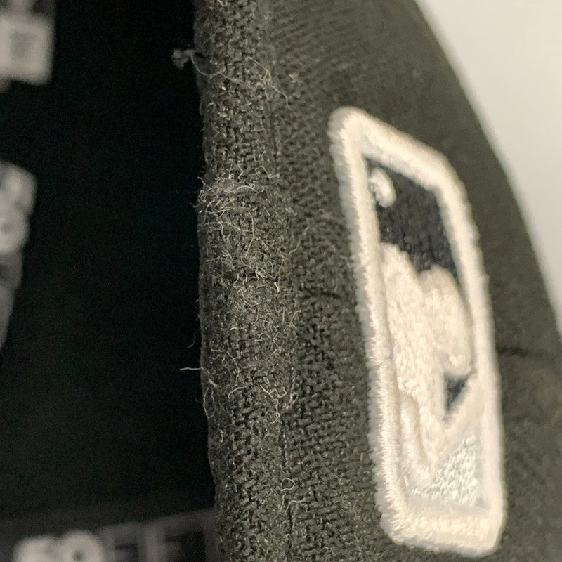 【中古品】【メンズ】 SUPREME シュプリーム ×MLB エムエルビー× NEW ERA ニュー エラ TEAMS BOX LOGO CHICAGO WHITE SOX ティームズ・ボックス ロゴ シカゴ ホワイト ソックス キャップ 帽子 185-260531-ya-04-izu サイズ:7 1/4(57.7cm) カラー:BLACK 万代Net店