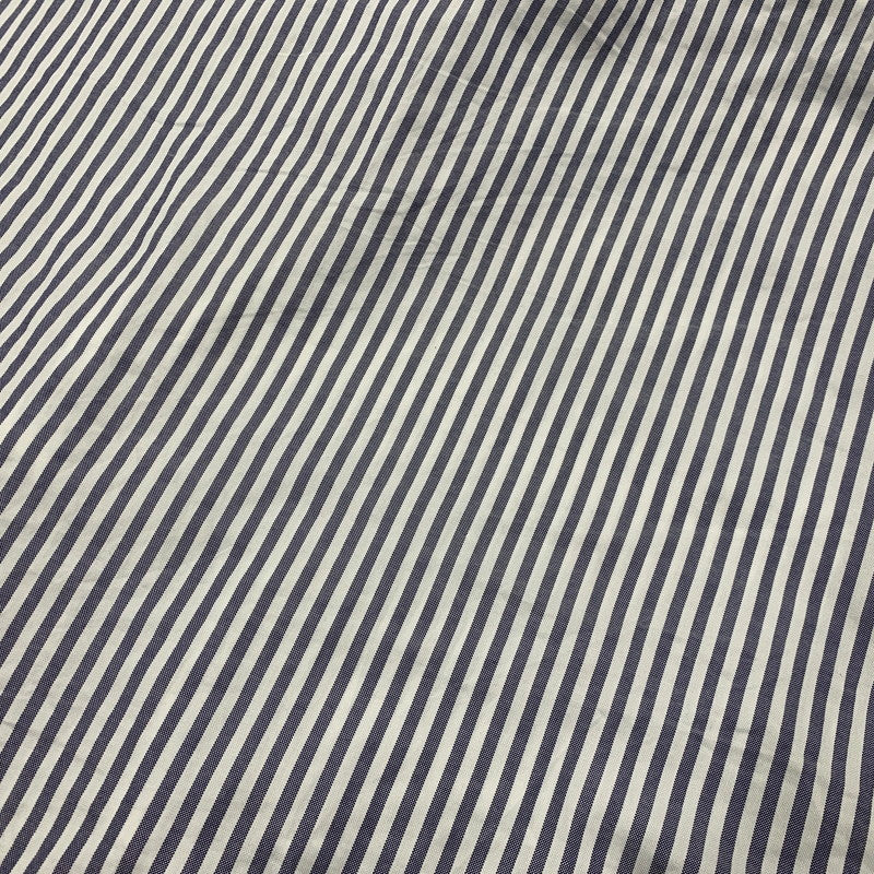 【中古品】【メンズ】 THOMAS MASON トーマスメイソン × BRACTMENT ブラクトメント 3211-231-256 STRIPE SHIRT ストライプ シャツ トップス 長袖 147-260606-ya-08-izu サイズ:38 カラー:ネイビー系×ホワイト 万代Net店