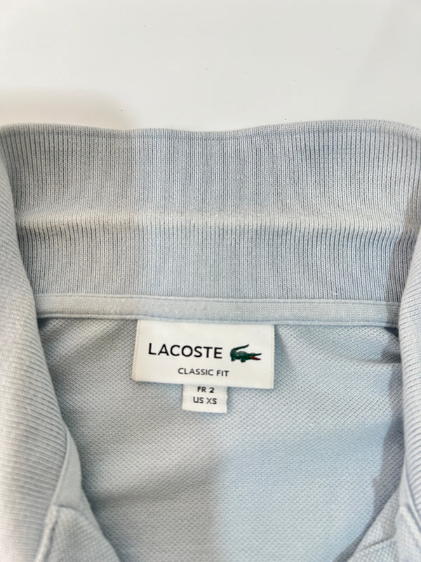 【中古品】【メンズ/レディース】 LACOSTE ラコステ L/S POLO SHIRT L1312AL ロングスリーブ ポロシャツ 長袖 トップス 178-260620-kk-19-hon サイズ:XS カラー:ライトブルー 万代Net店