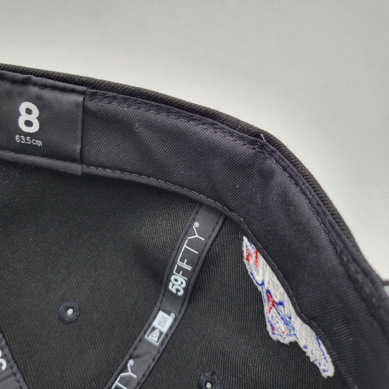 【中古美品】【メンズ/レディース】 NEW ERA ニューエラ SAN DIEGO PADRES FLYING SKULL CAP サンディエゴ パドレス スカル キャップ 帽子 服飾雑貨 185-260603-ay-16-izu サイズ:8(63.5cm) カラー:ブラック 万代Net店