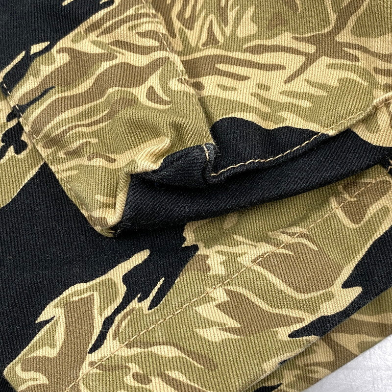 【中古品】【メンズ】 BUZZ RICKSON'S バズリクソンズ BR51904 GOLD TIGER PATTERNS SHORTS ゴールド タイガー パターン ショーツ パンツ ボトムス ズボン 156-260603-cs-15-izu サイズ:A-L カラー:マルチ 万代Net店