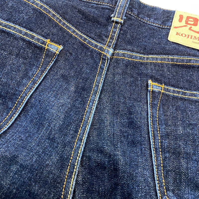 【中古品】【メンズ】 KOJIMA GENES コジマ ジーンズ 切替 BICOLOR DENIM PANTS バイカラー デニム パンツ ズボン ボトムス 156-260608-ya-10-izu サイズ:34 カラー:ベージュ×インディゴ 万代Net店