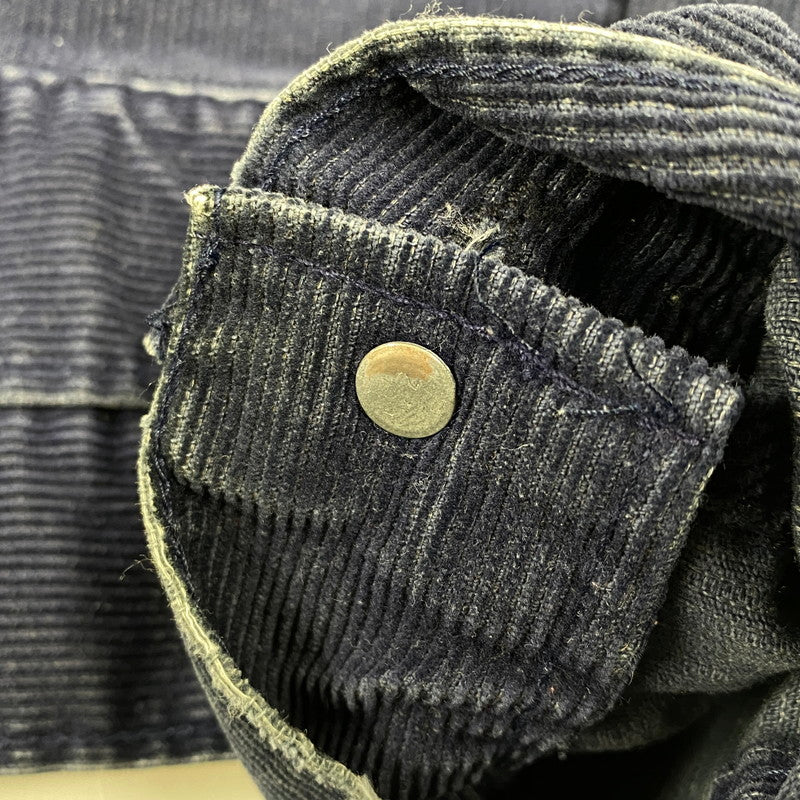 【中古品】【メンズ】 LEVI'S リーバイス 刻印522 白タブ 70S CORDUROY TRACKER JACKET コーデュロイ トラッカー ジャケット アウター 146-260604-cs-11-izu サイズ:42 カラー:ネイビー 万代Net店