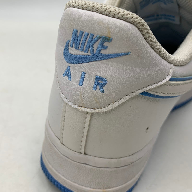 【中古品】【メンズ】 NIKE ナイキ AIR FORCE 1 '07 DV0788-101 エア フォース 1 '07 スニーカー シューズ 靴 160-260606-as-05-izu サイズ:27cm カラー:WHITE/UNIVERSITY BLUE-WHITE 万代Net店