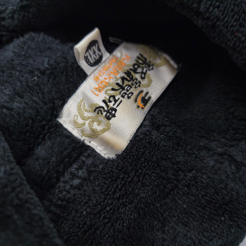 【中古品】【メンズ】 絡繰魂 カラクリダマシイ FLEECE ZIP UP HOODIE 231501-P フリース ジップアップ フーディ パーカー 龍刺繍 145-260614-as-12-izu サイズ:XXL カラー:ブラック 万代Net店