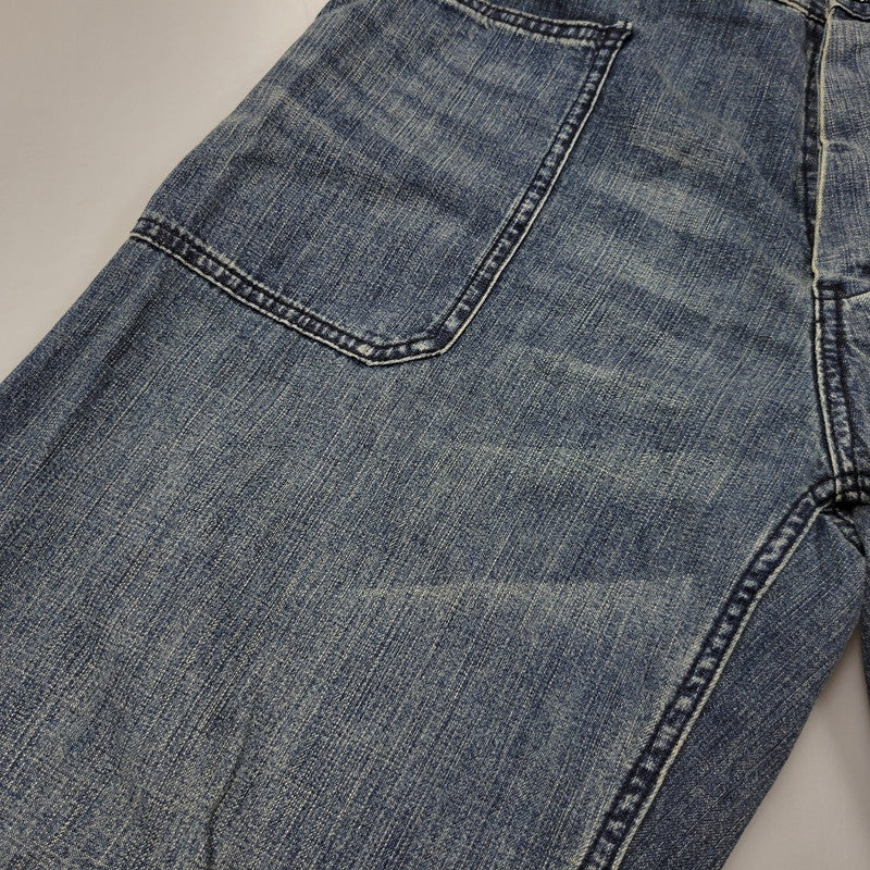 【中古品】【メンズ】 HOUSTON ヒューストン 10079 USN DENIM SAILOR PANTS デニム セーラー パンツ ボトムス 156-260620-kh-07-izu サイズ:XL カラー:インディゴ 万代Net店