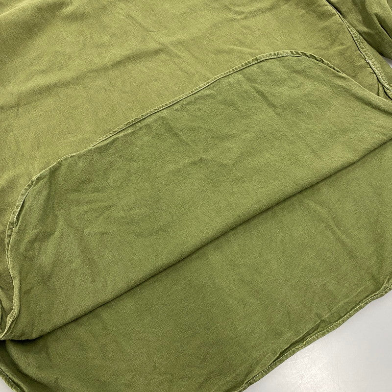 【中古品】【メンズ】 USED SWEDISH ARMY スウェディッシュアーミー スウェーデン軍 M-55 PULLOVER SHIRT プルオーバーシャツ 長袖 146-260618-as-08-izu カラー:グリーン系 万代Net店
