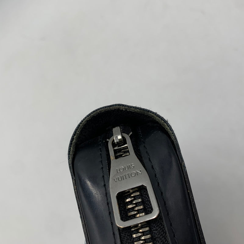 【中古品】【メンズ/レディース】 LOUIS VUITTON ルイ・ヴィトン M61698 CA3197 モノグラムエクリプス ジッピー XL ラウンドファスナー オーガナイザー 179-260614-kh-10-izu カラー:ブラック 万代Net店