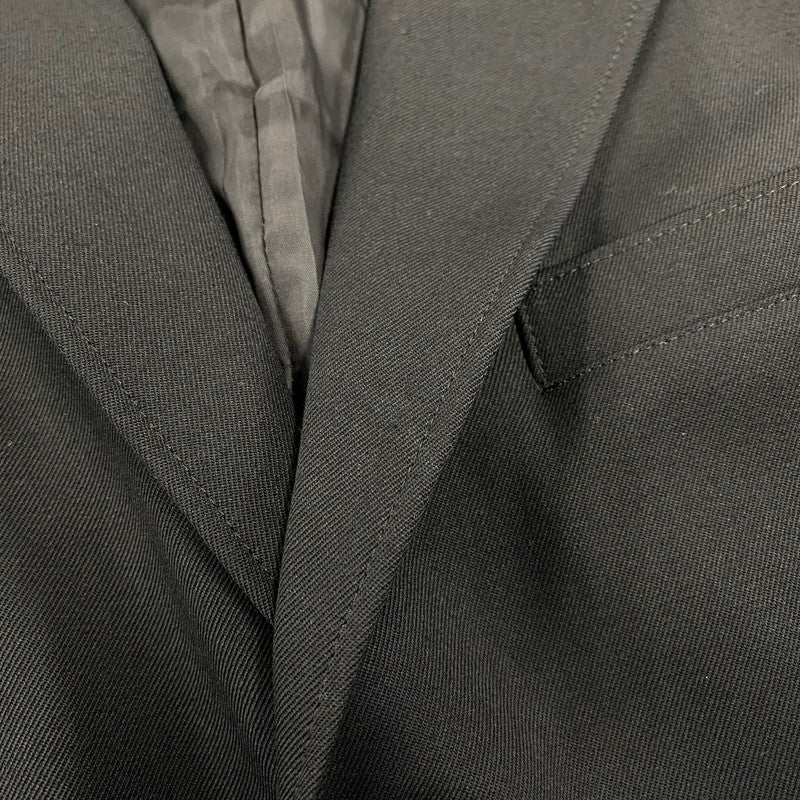 【中古品】【メンズ】 Y'S FOR MAN ワイズフォーメン MJ-J11-134 23AW WOOL GABARDINE JACKET ウール ギャバジン ジャケット アウター 140-260618-cs-07-izu サイズ:2 カラー:ブラック 万代Net店