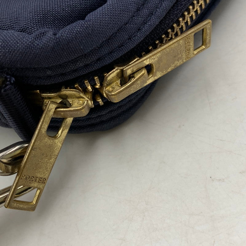 【中古品】【メンズ/レディース】 PORTER ポーター DRAFT SHOULDER BAG ドラフト ショルダー バッグ カバン 鞄 188-260629-cs-18-izu カラー:ネイビー 万代Net店