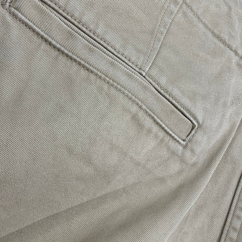 【中古品】【メンズ】 GRAPHPAPER グラフペーパー GM223-40144B SUVIN CHINO WIDE STRAIGHT PANTS スビン チノ ワイド ストレート パンツ ズボン ボトムス 151-260620-ya-11-izu サイズ:2 カラー:ベージュ 万代Net店