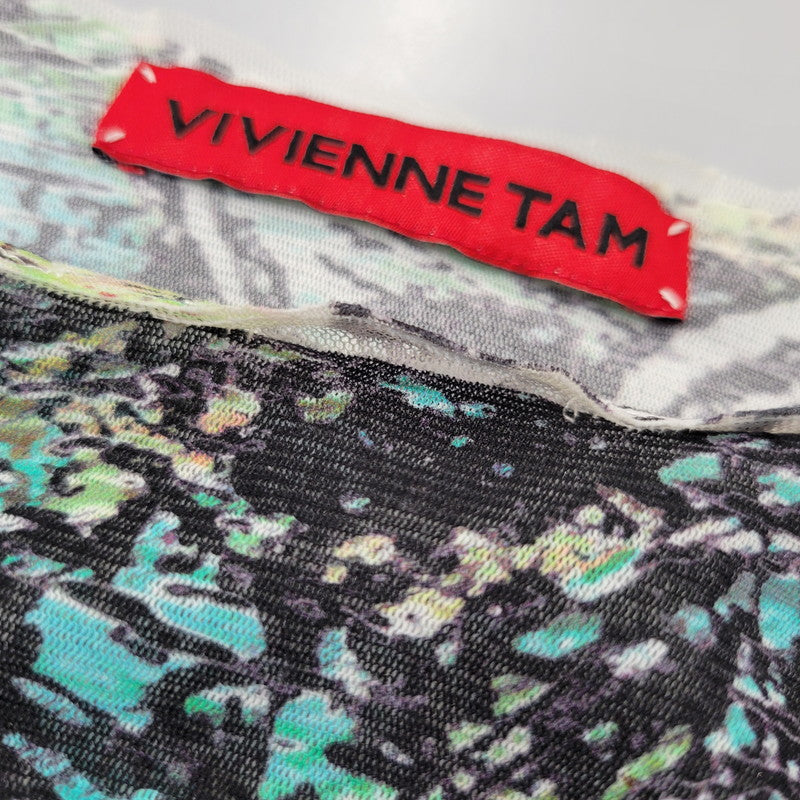 【中古品】【レディース】 VIVIENNE TAM ヴィヴィアンタム 08176345 POWER NET ONE PICE パワー ネット ワンピース 168-260702-cs-08-izu サイズ:38 カラー:マルチ 万代Net店