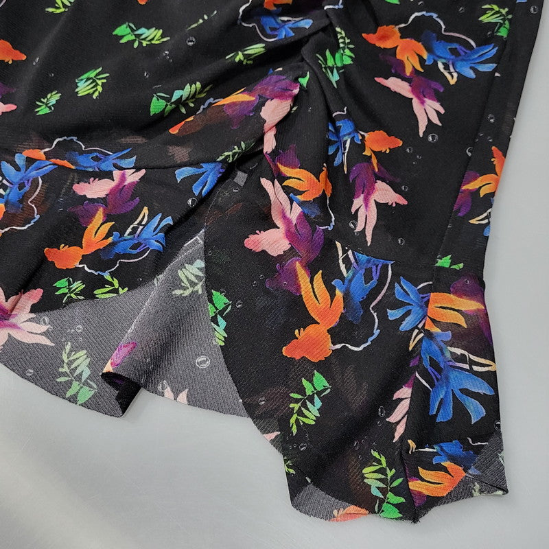 【中古品】【レディース】 VIVIENNE TAM ヴィヴィアンタム POWER NET GOLDENFISH ONE PIECE 11176540 パワーネット ゴールデンフィッシュ ワンピース 金魚 168-260623-as-05-izu サイズ:38 カラー:ブラック 万代Net店