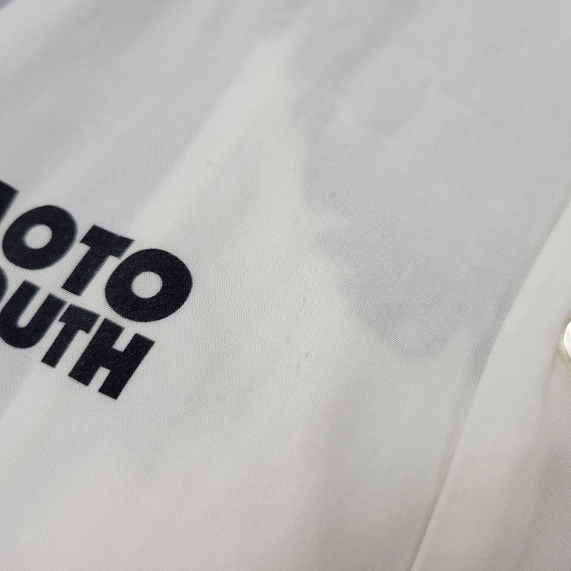 【中古品】【メンズ】 NISHIMOTO IS THE MOUTH ニシモトイズザマウス PORTRAIT HAWAIIAN SHIRT ポートレイト ハワイアン シャツ トップス 半袖 142-260702-cs-02-izu サイズ:L カラー:ホワイト 万代Net店