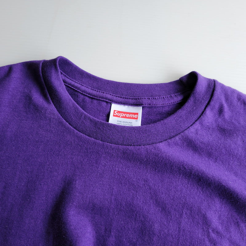 【中古品】【メンズ】 SUPREME シュプリーム 24FW 4 LIFE TEE ライフ Tシャツ トップス 半袖 149-260623-ya-11-izu サイズ:M カラー:パープル 万代Net店