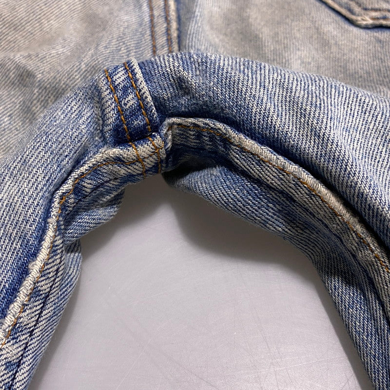 【現状渡し品】【メンズ】 Levi's リーバイス 501XX DENIM PANTS 2501-0117 デニムパンツ 刻印653 USA製 ジーンズ 157-260623-as-16-izu サイズ:35×40 カラー:ライトインディゴ 万代Net店