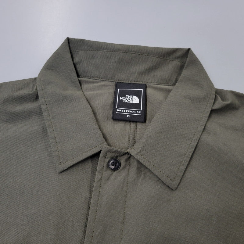 【中古美品】【メンズ】 THE NORTH FACE ザ・ノースフェイス VALLEY BREEZE SHIRT NR62630R バレーブリーズシャツ 半袖 144-260704-as-01-izu サイズ:XL カラー:NT(ニュートープ) 万代Net店