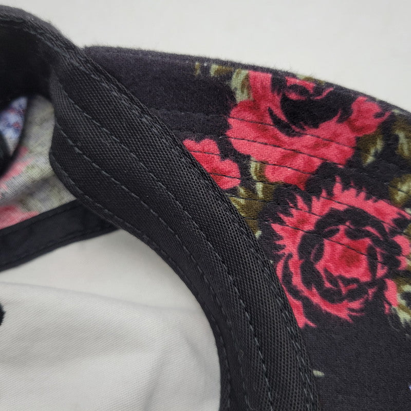 【中古品】【メンズ/レディース】 SUPREME シュプリーム 26SS FLORAL FLANNEL フローラル フランネル 6-PANEL キャップ 帽子 185-260625-ya-21-izu サイズ:ONE SIZE(58cm) カラー:ブラック 万代Net店