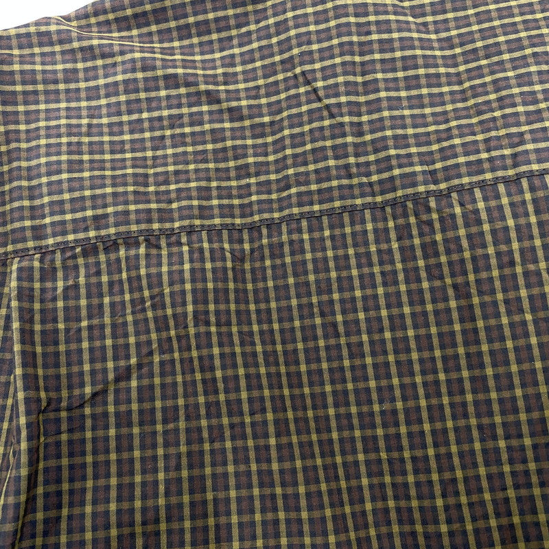 【中古品】【メンズ】 WHIMSY ウィムジー WMS-21SS-SH02 L S CHECK SHIRT ロングスリーブ チェック シャツ トップス 長袖 142-260712-ya-10-izu サイズ:XL カラー:カーキ 万代Net店